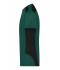 Men Men's Workwear T-shirt - STRONG -   OCS Blended & RCS Dark-green/black 10443