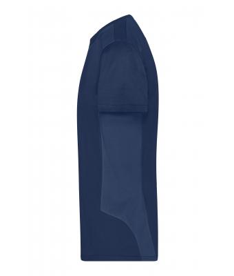 Men Men's Workwear T-shirt - STRONG -   OCS Blended & RCS Navy/navy 10443