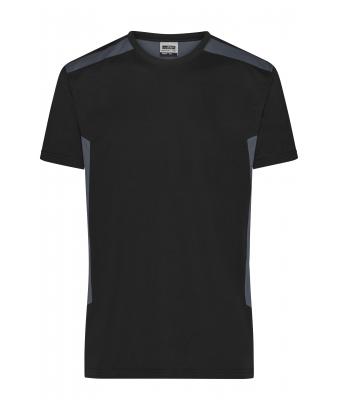 Herren Men's Workwear T-Shirt - STRONG -   OCS Blended & RCS Black/carbon 10443