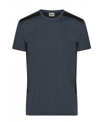 Herren Men's Workwear T-Shirt - STRONG -   OCS Blended & RCS Carbon/black 10443