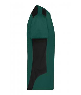 Herren Men's Workwear T-Shirt - STRONG -   OCS Blended & RCS Dark-green/black 10443