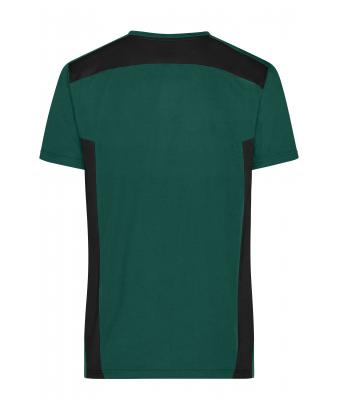 Herren Men's Workwear T-Shirt - STRONG -   OCS Blended & RCS Dark-green/black 10443
