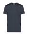 Men Men's Workwear T-shirt - STRONG - Carbon/black 10443