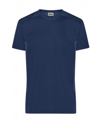 Herren Men's Workwear T-Shirt - STRONG - Navy/navy 10443