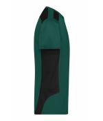 Men Men's Workwear T-shirt - STRONG - OCS Blended & RCS Dark-green/black 10443