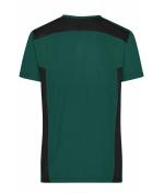 Herren Men's Workwear T-Shirt - STRONG - OCS Blended & RCS Dark-green/black 10443