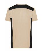 Herren Men's Workwear T-Shirt - STRONG - OCS Blended & RCS Stone/black 10443