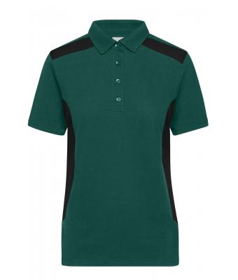 Ladies Ladies' Workwear Polo - STRONG -   GRS & OCS Blended Dark-green/black 10444