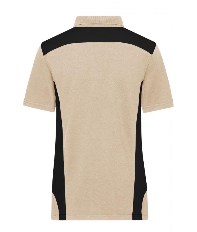Ladies Ladies' Workwear Polo - STRONG - Stone/black 10444