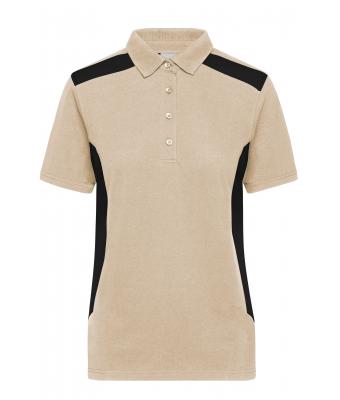 Ladies Ladies' Workwear Polo - STRONG - Stone/black 10444