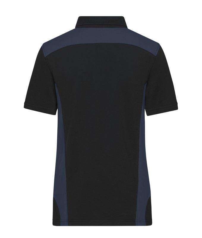 Damen Ladies' Workwear Polo - STRONG - Black/carbon 10444