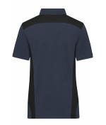 Damen Ladies' Workwear Polo - STRONG - Carbon/black 10444