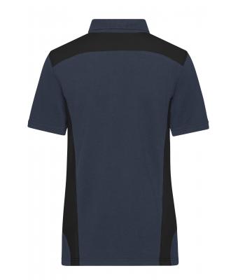 Damen Ladies' Workwear Polo - STRONG - Carbon/black 10444