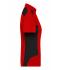 Damen Ladies' Workwear Polo - STRONG - Red/black 10444