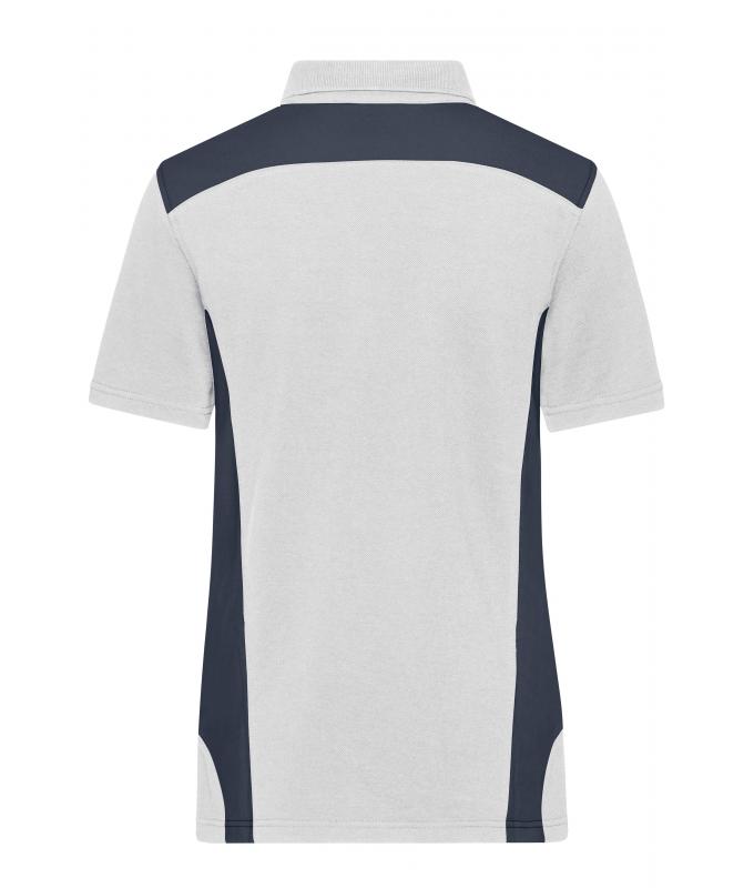Damen Ladies' Workwear Polo - STRONG - White/carbon 10444