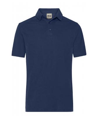 Men Men's Workwear Polo - STRONG -   GRS & OCS Blended Navy/navy 10446