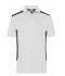 Herren Men's Workwear Polo - STRONG -   GRS & OCS Blended White/carbon 10446