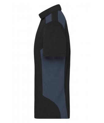 Men Men's Workwear Polo - STRONG -   OCS Blended & RCS Black/carbon 10446