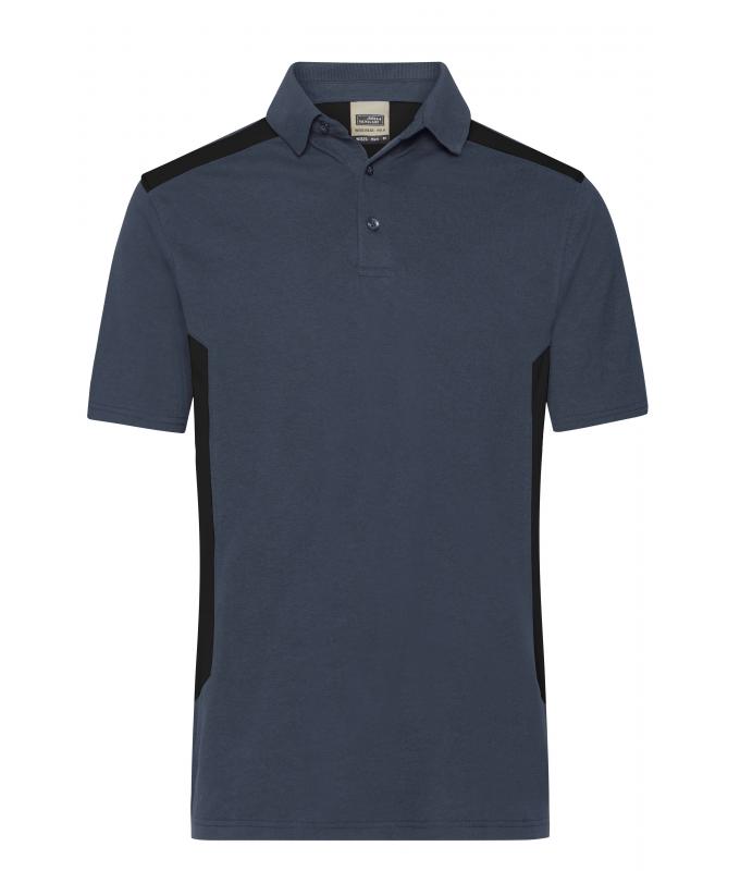 Men Men's Workwear Polo - STRONG -   OCS Blended & RCS Carbon/black 10446