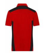 Herren Men's Workwear Polo - STRONG -  OCS Blended & RCS Red/black 10446