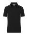 Men Men's Workwear Polo - STRONG - Black/carbon 10446