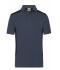 Men Men's Workwear Polo - STRONG - Carbon/black 10446