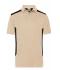 Herren Men's Workwear Polo - STRONG - OCS Blended & RCS Stone/black 10446
