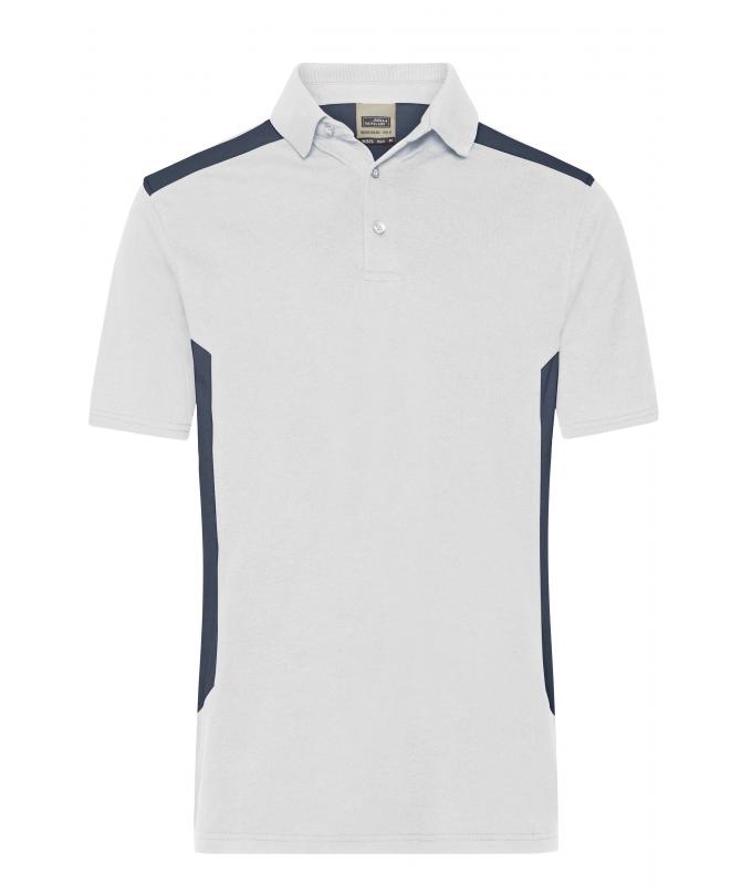 Men Men's Workwear Polo - STRONG - OCS Blended & RCS White/carbon 10446