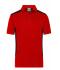 Herren Men's Workwear Polo - STRONG - Red/black 10446