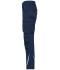 Unisex Workwear Pants Slim Line  - STRONG -   GRS Navy/navy 10430