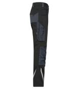 Unisex Workwear Pants Slim Line - STRONG - GRS & OCS Blended Black/carbon 10430