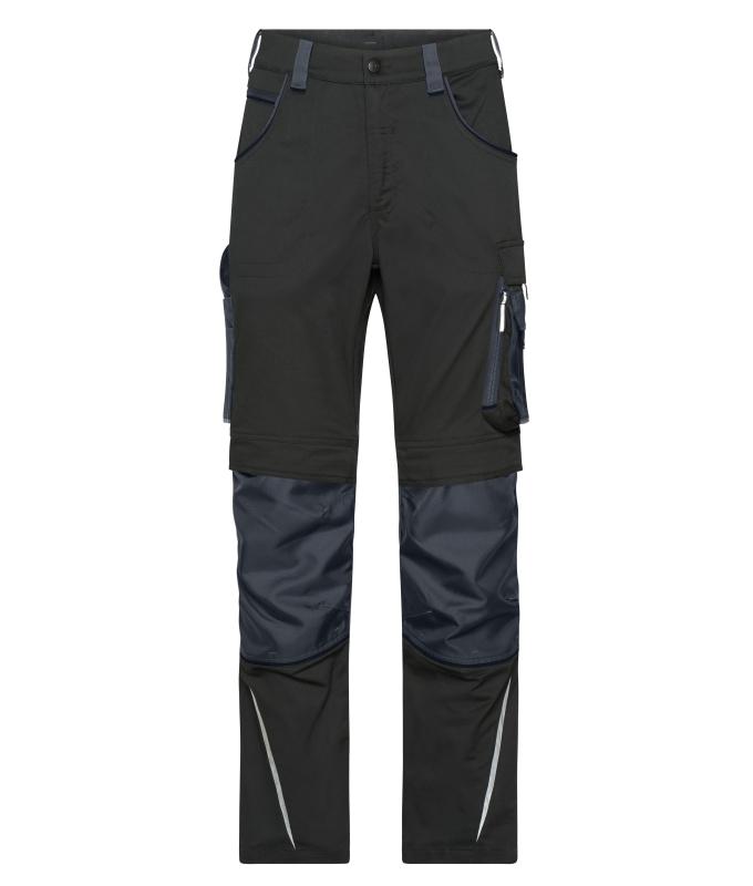 Unisex Workwear Pants Slim Line - STRONG - GRS & OCS Blended Black/carbon 10430