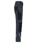 Unisex Workwear Pants Slim Line - STRONG - GRS & OCS Blended Carbon/black 10430