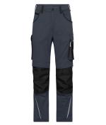 Unisex Workwear Pants Slim Line - STRONG - GRS & OCS Blended Carbon/black 10430