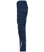 Unisex Workwear Pants Slim Line - STRONG - GRS & OCS Blended Navy/navy 10430