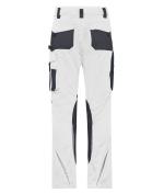 Unisex Workwear Pants Slim Line - STRONG - GRS & OCS Blended White/carbon 10430