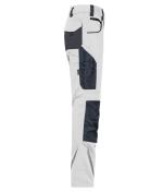 Unisex Workwear Pants Slim Line - STRONG - GRS & OCS Blended White/carbon 10430