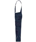 Unisex Workwear Pants with Bib - STRONG -   GRS & OCS Blended Navy/navy 10437