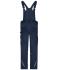 Unisex Workwear Pants with Bib - STRONG -   GRS & OCS Blended Navy/navy 10437