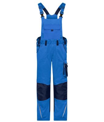 Unisex Workwear Pants with Bib - STRONG -   GRS & OCS Blended Royal/navy 10437