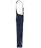 Unisex Workwear Pants with Bib - STRONG -   GRS Navy/navy 10437