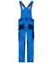 Unisex Workwear Pants with Bib - STRONG -   GRS Royal/navy 10437