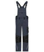Unisex Workwear Pants with Bib - STRONG - GRS & OCS Blended Carbon/black 10437