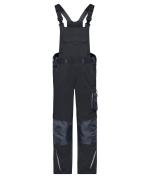 Unisex Workwear Pants with Bib - STRONG - GRS & OCS Blended Black/carbon 10437