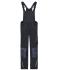 Unisex Workwear Pants with Bib - STRONG - GRS & OCS Blended Black/carbon 10437