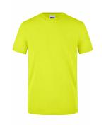 Herren Men's Signal Workwear T-Shirt Neon-yellow 10452