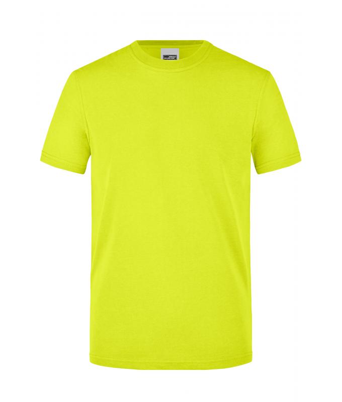 Herren Men's Signal Workwear T-Shirt Neon-yellow 10452