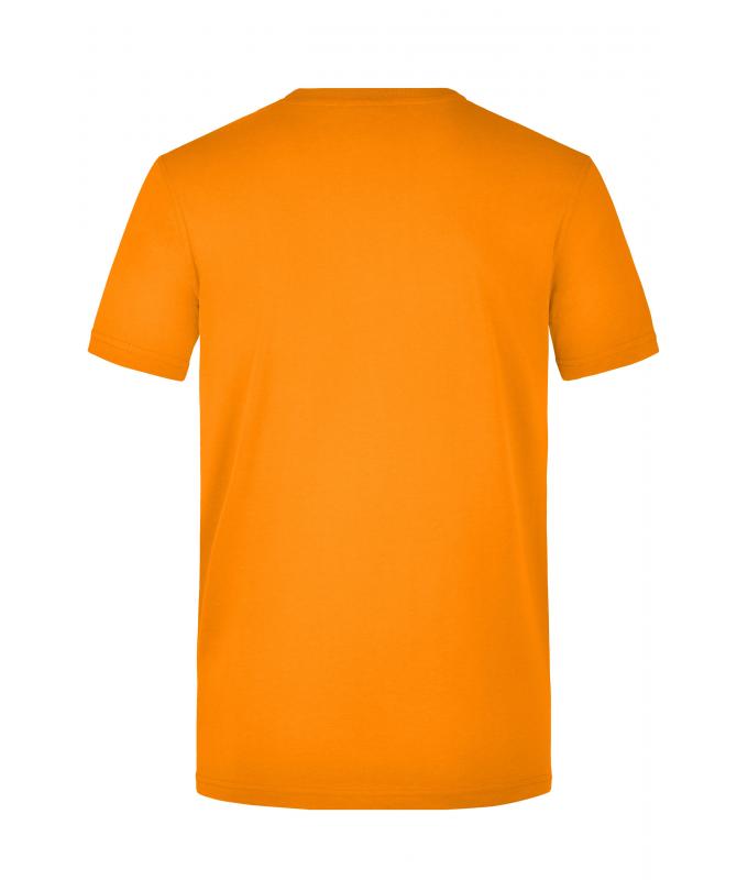 Herren Men's Signal Workwear T-Shirt Neon-orange 10452