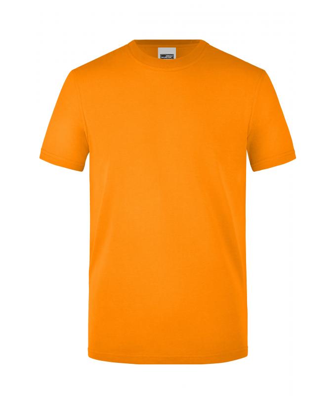 Herren Men's Signal Workwear T-Shirt Neon-orange 10452