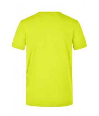 Men Men's Signal Workwear T-Shirt Neon-yellow 10452